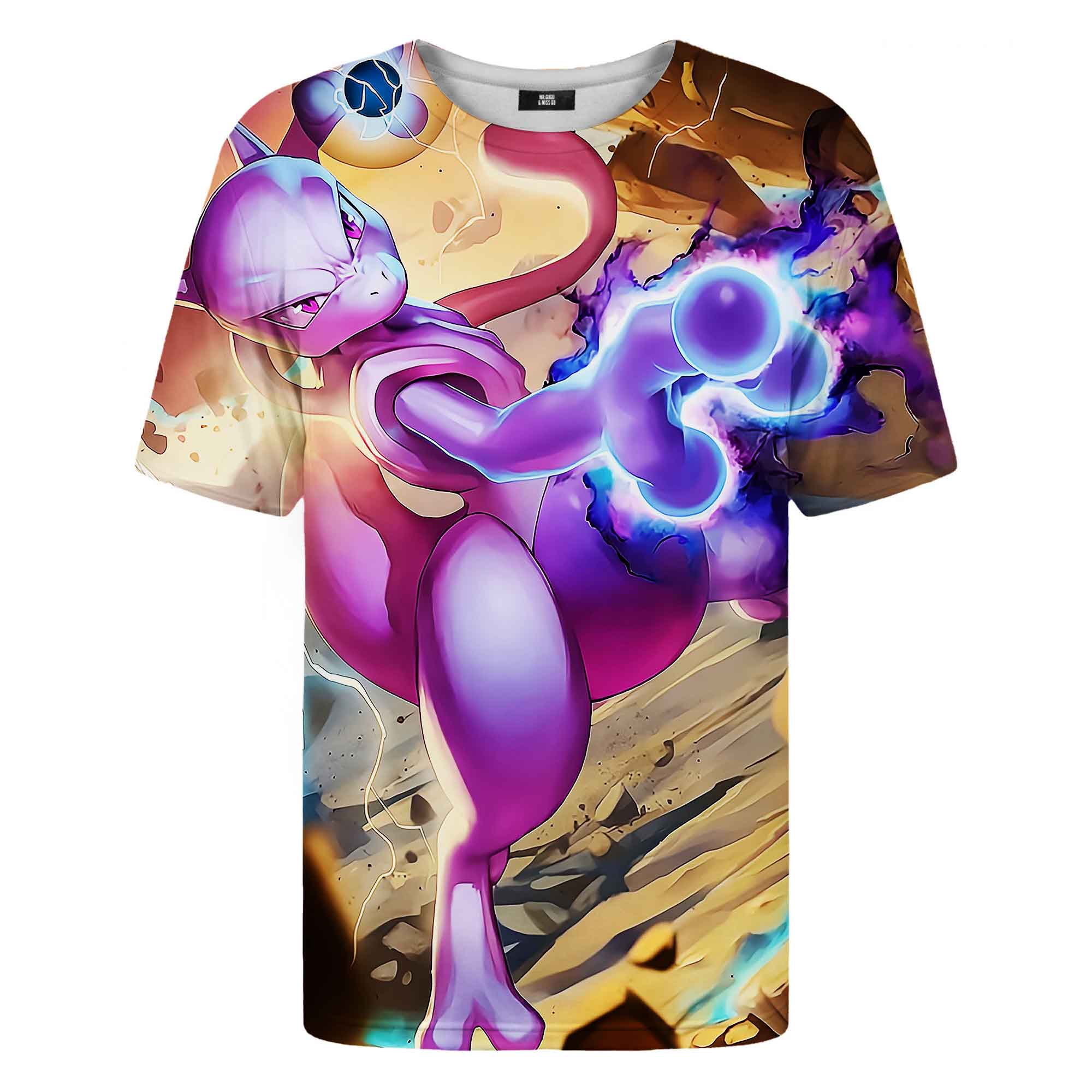 Colorful Cartoon Pokemon T-Shirt