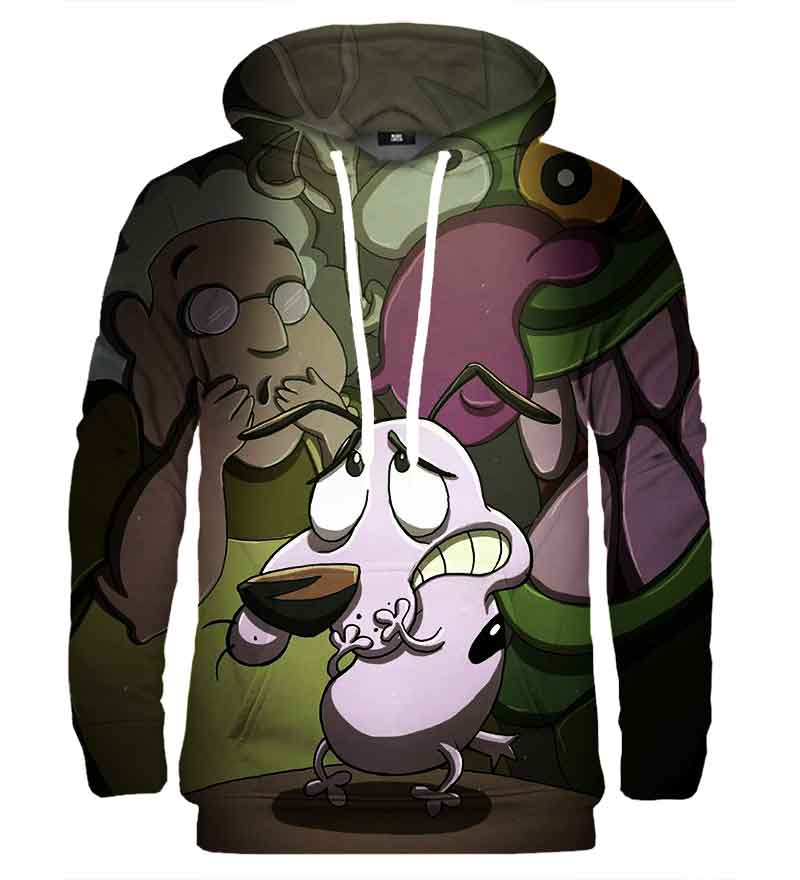 Courage the Cowardly Dog Hoodie