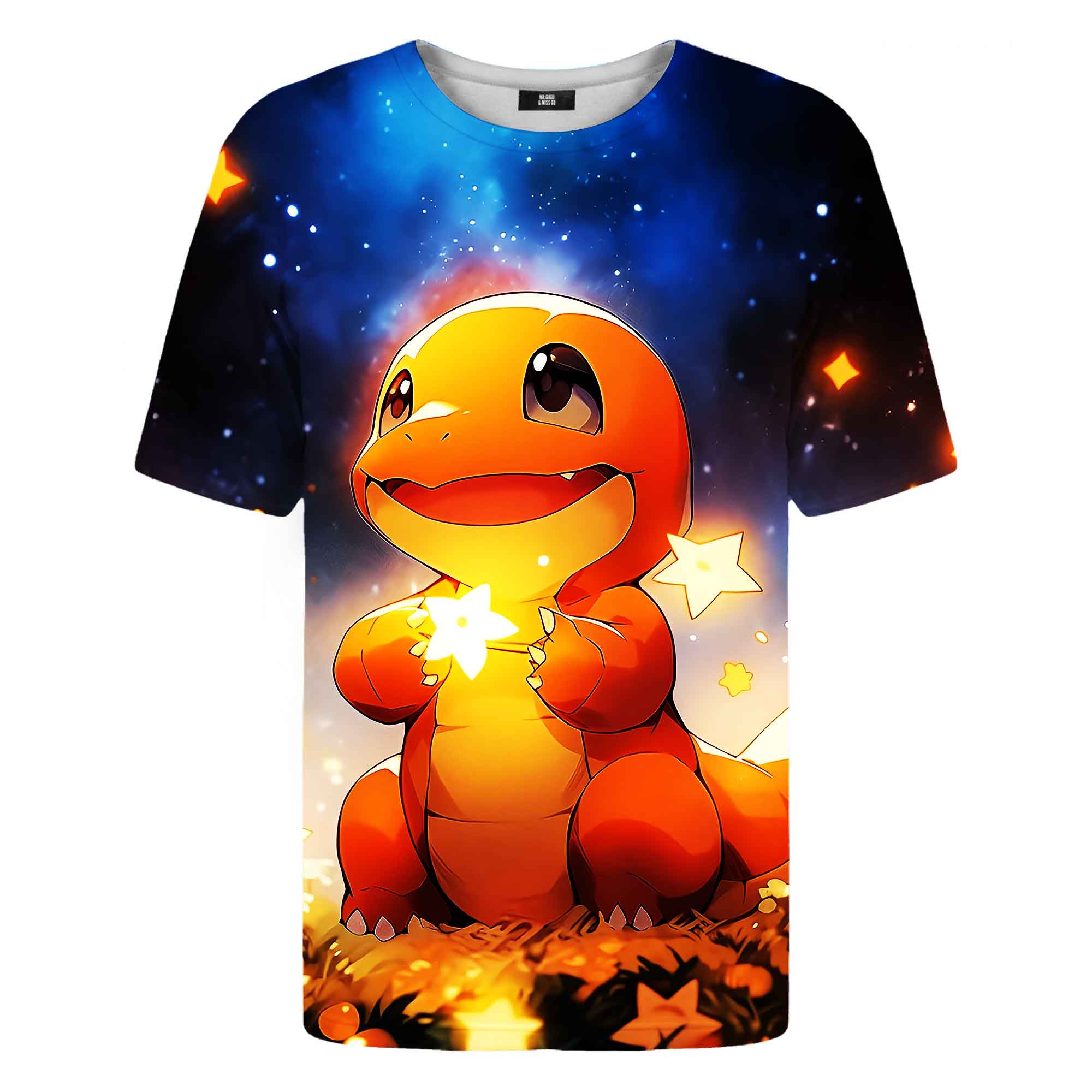 Colorful Cartoon Pokemon T-Shirt