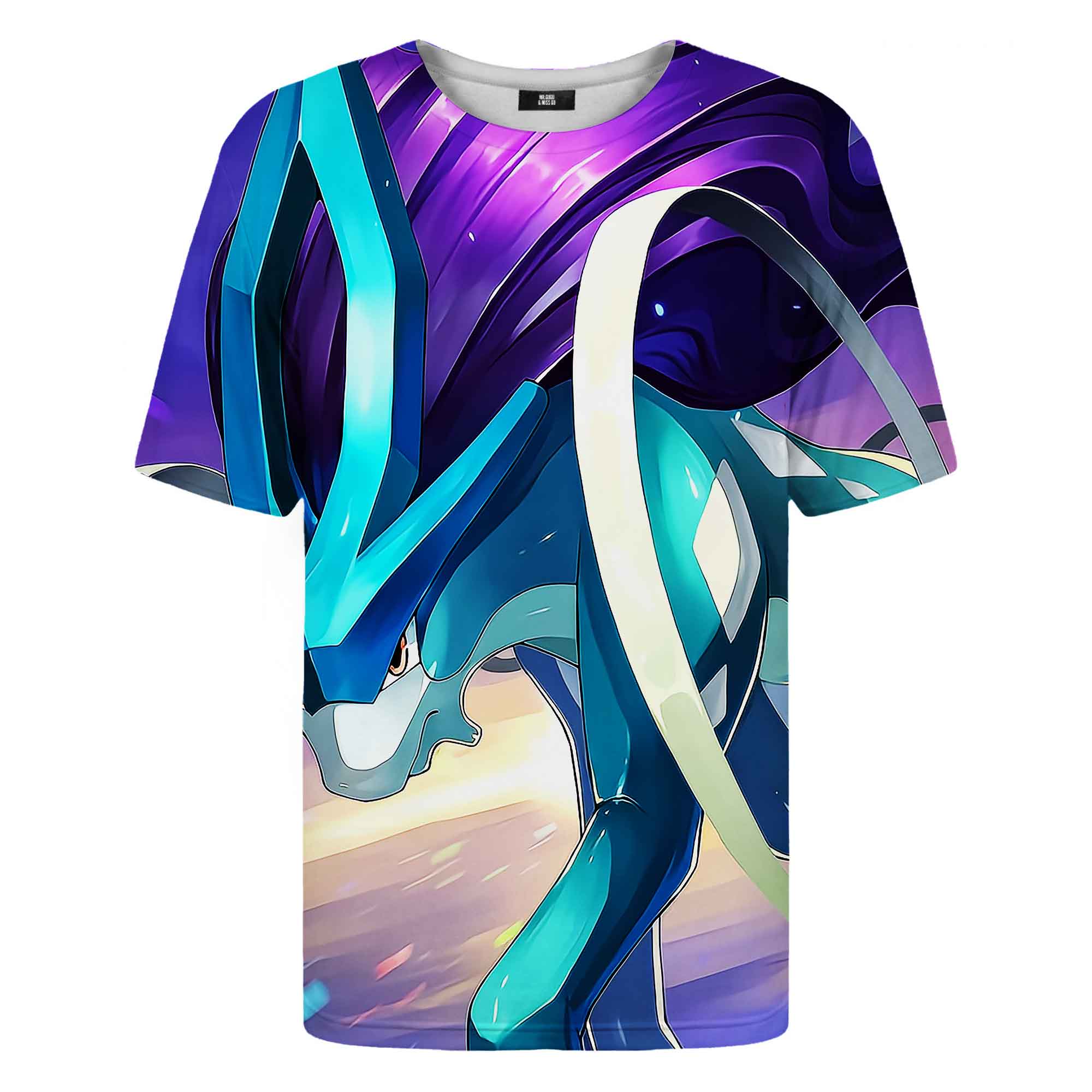 Colorful Cartoon Pokemon T-Shirt