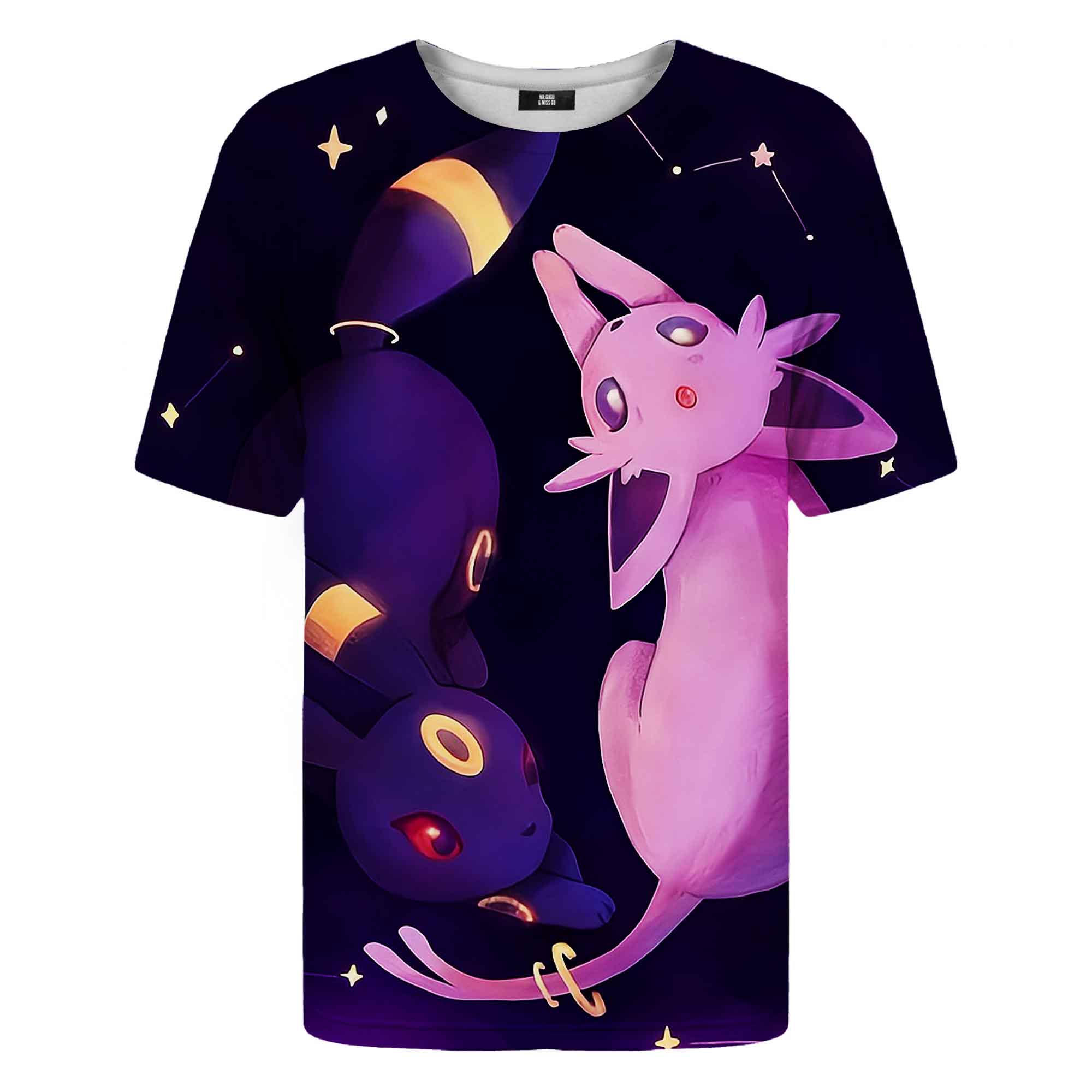 Colorful Cartoon Pokemon T-Shirt