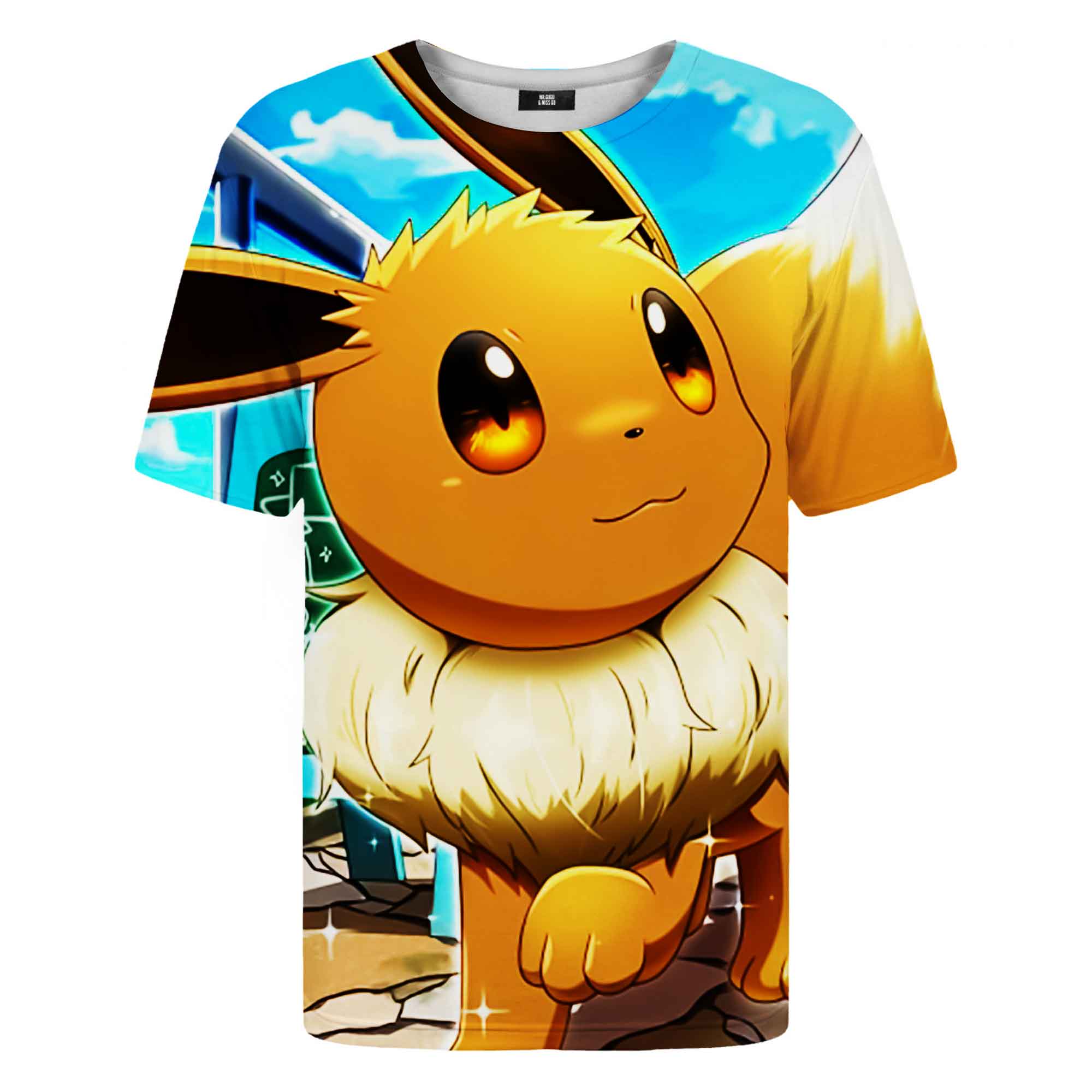 Colorful Cartoon Pokemon T-Shirt