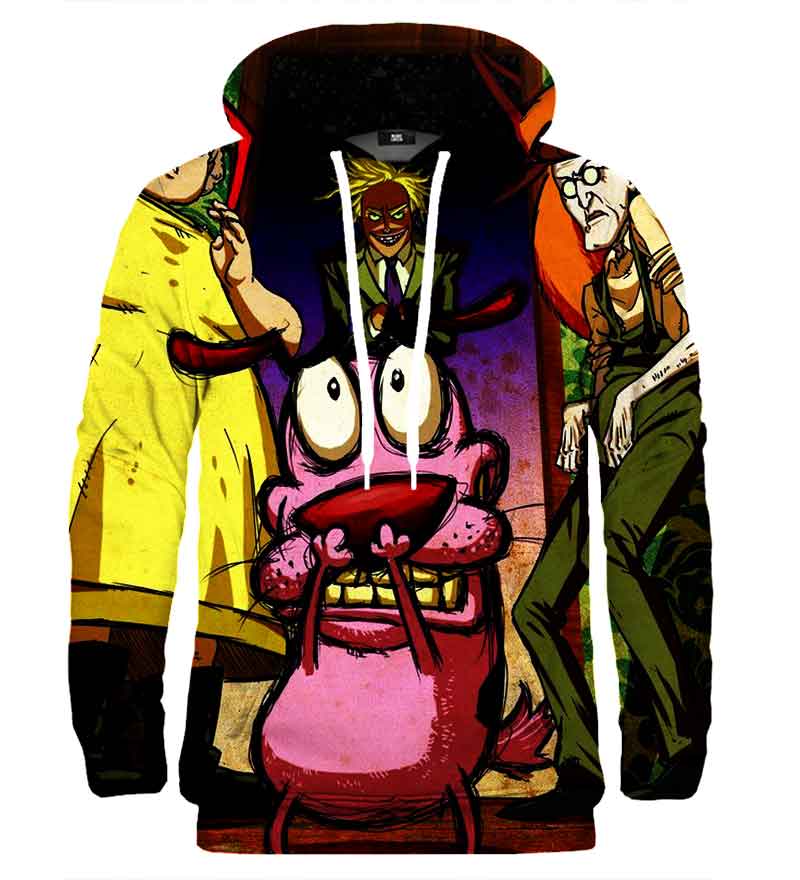 Courage the Cowardly Dog Hoodie