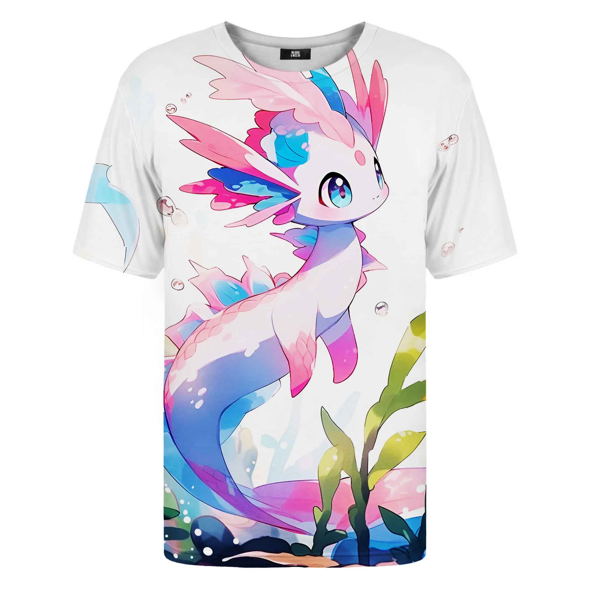 Colorful Cartoon Pokemon T-Shirt