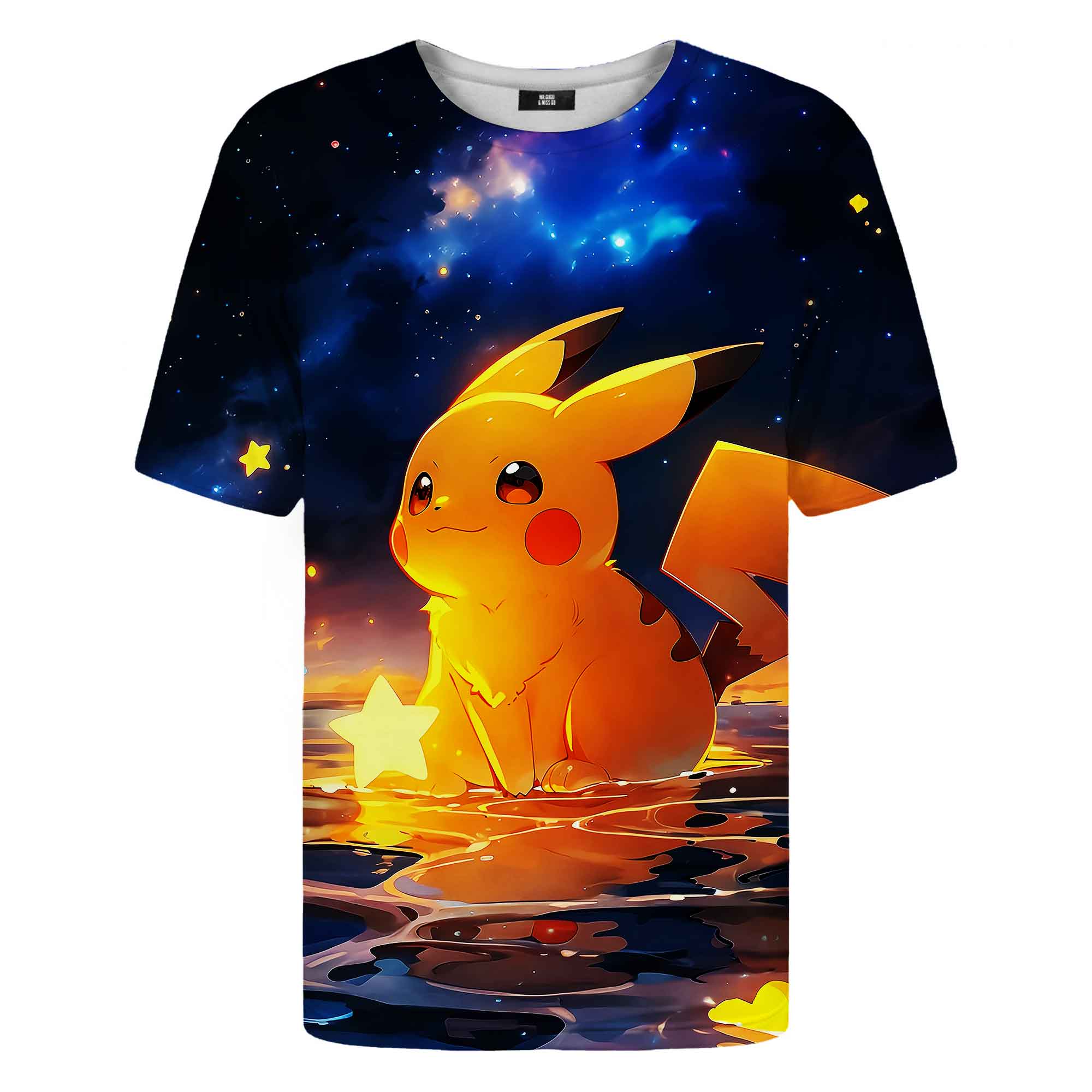 Colorful Cartoon Pokemon T-Shirt