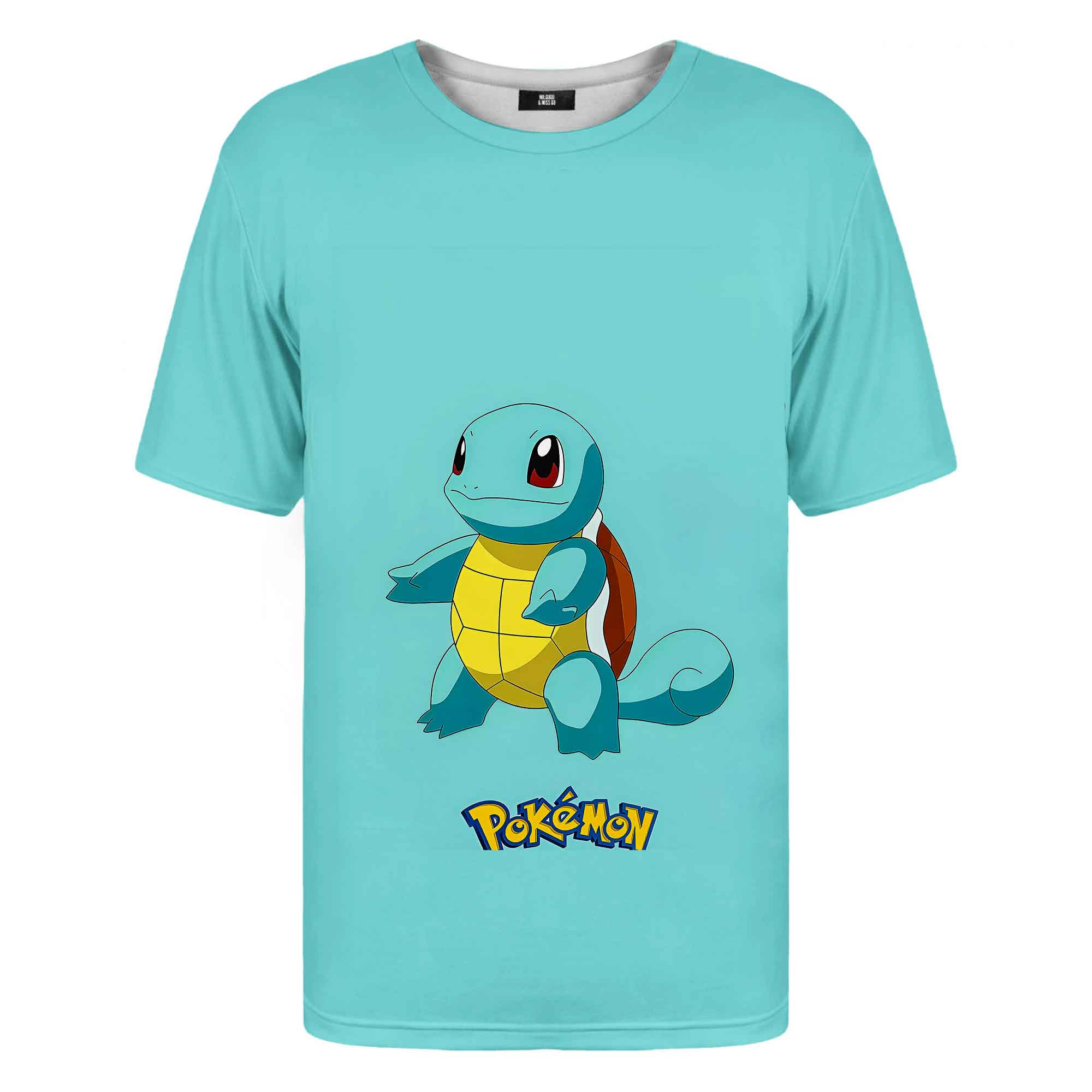 Colorful Cartoon Pokemon T-Shirt