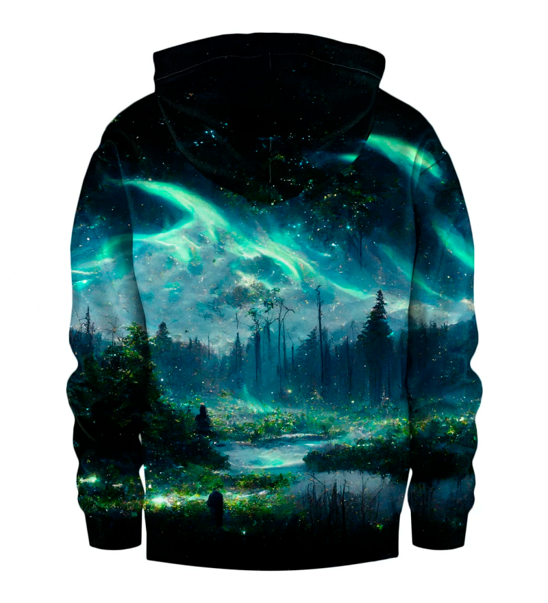 Aurora forest Kids Hoodie