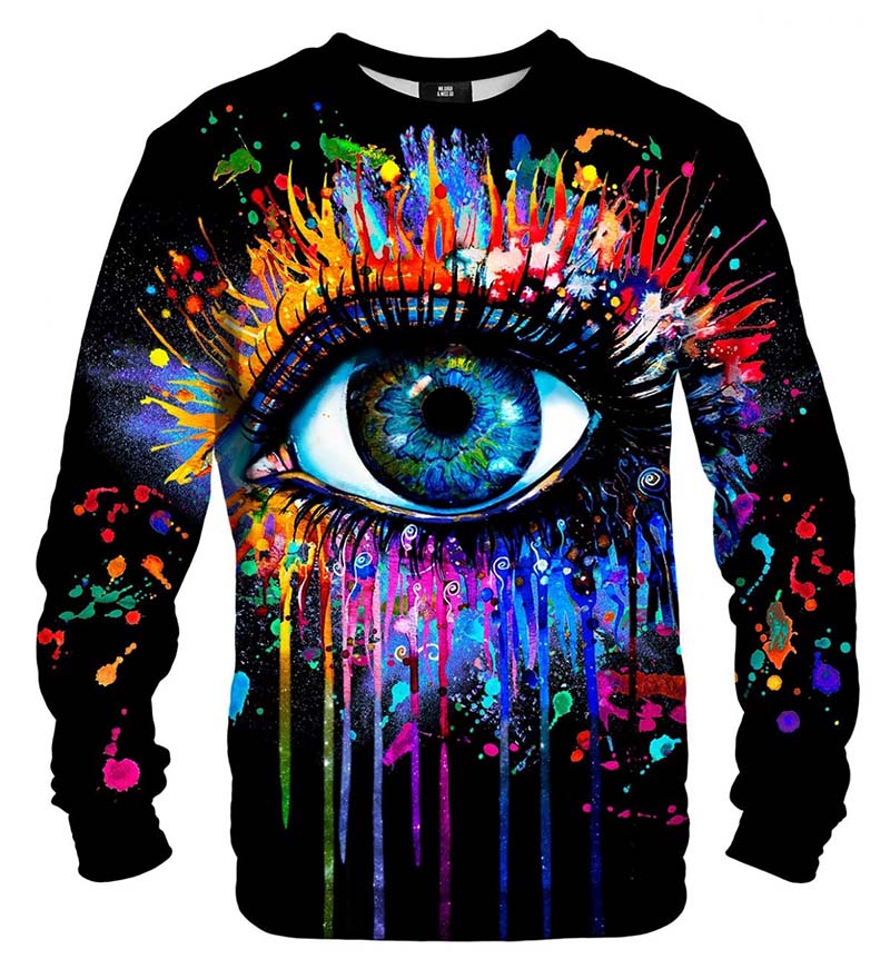 Black Fullprint Long Sleeve