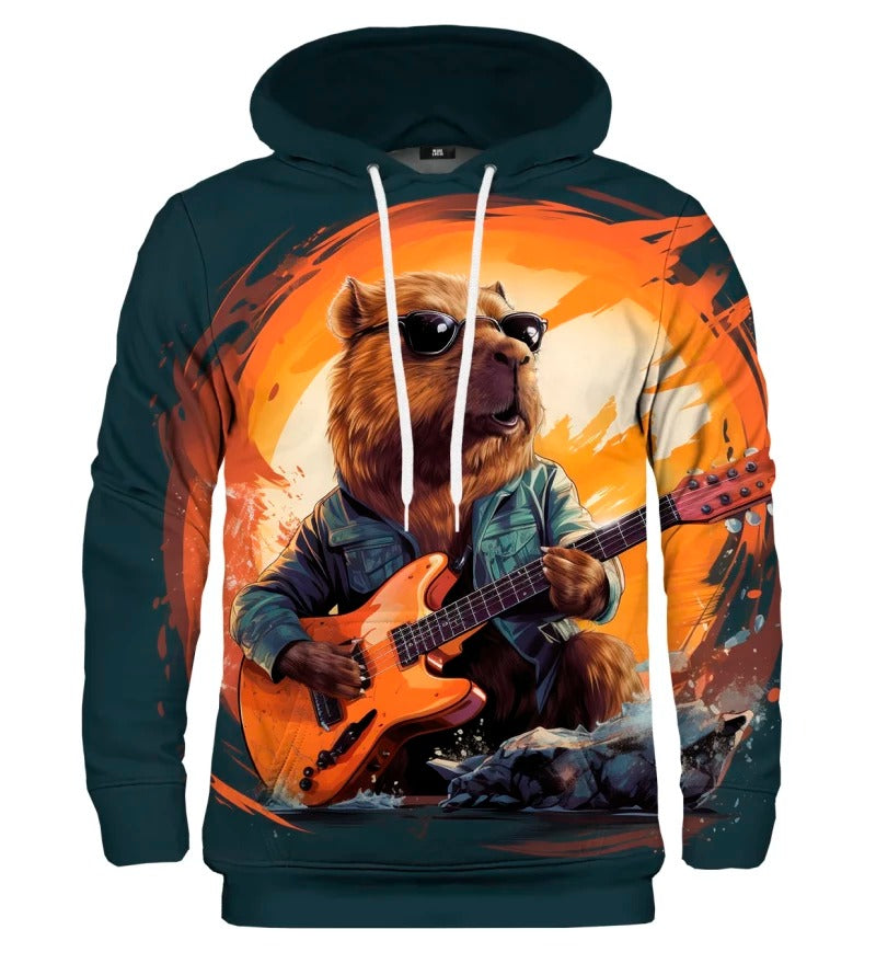 CAPYBARA ROCKSTAR HOODIE