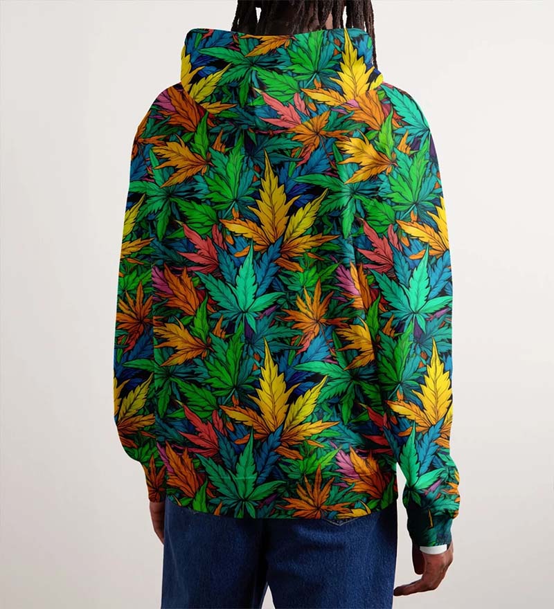 COLORFUL WEED HOODIE