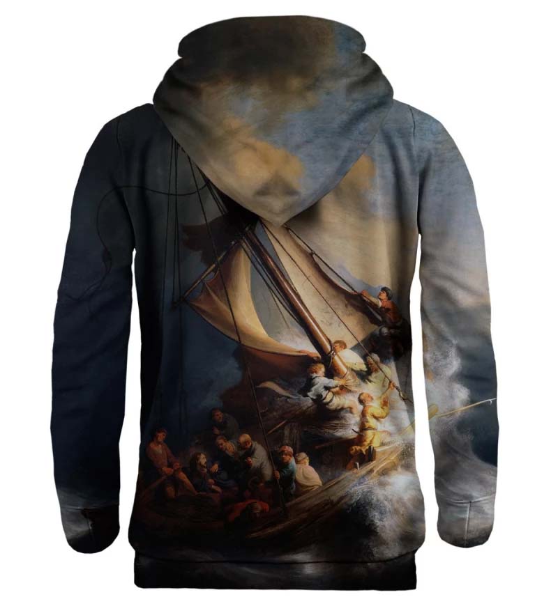 Christ in the Storm on the Lake of Galilee hoodie