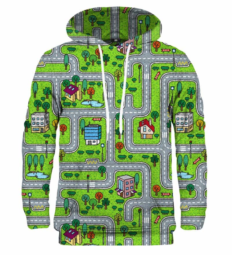 City carpet hoodie