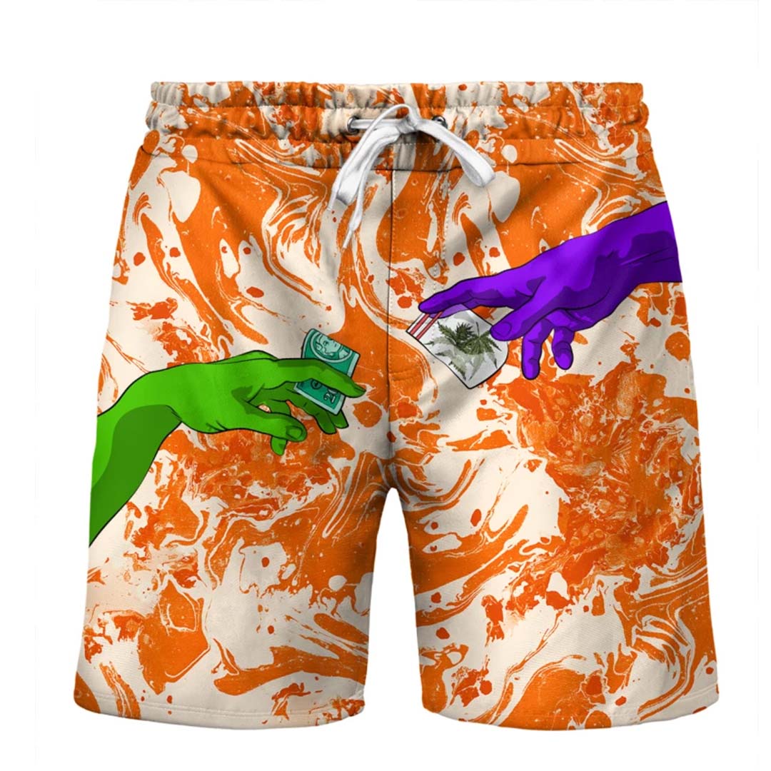 Creation of weed Shorts