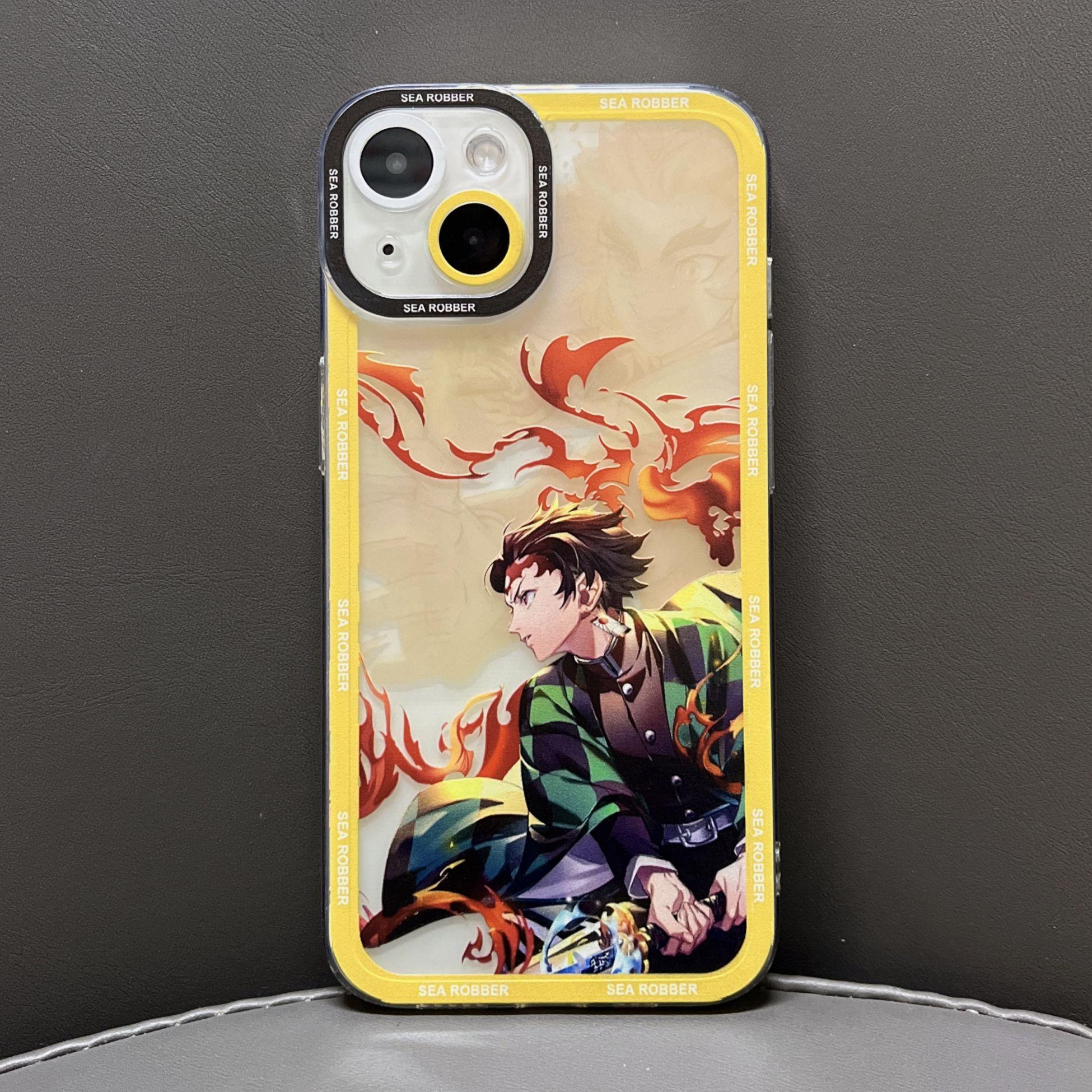 Handmade Kimetsu no Yaiba Demon Slayer Phone Case