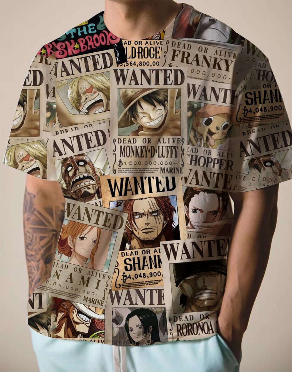 Anime Inspired One Piece T-shirt