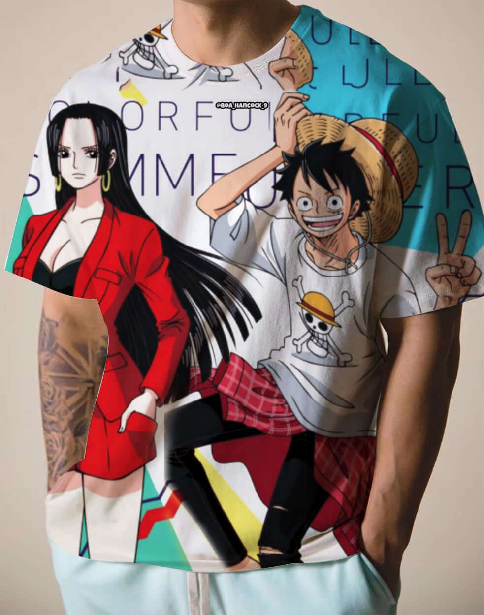 Anime Inspired One Piece T-shirt