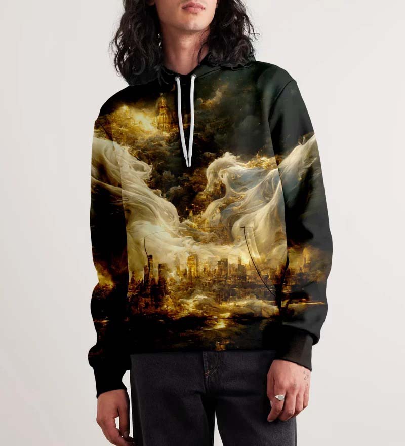 Golden city hoodie