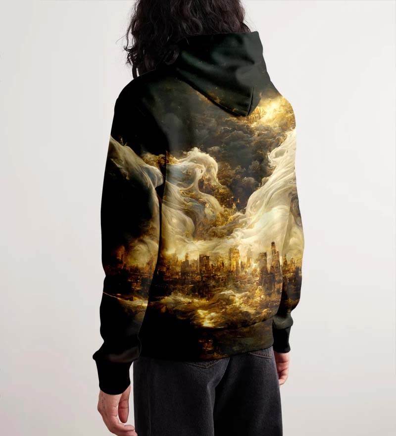 Golden city hoodie