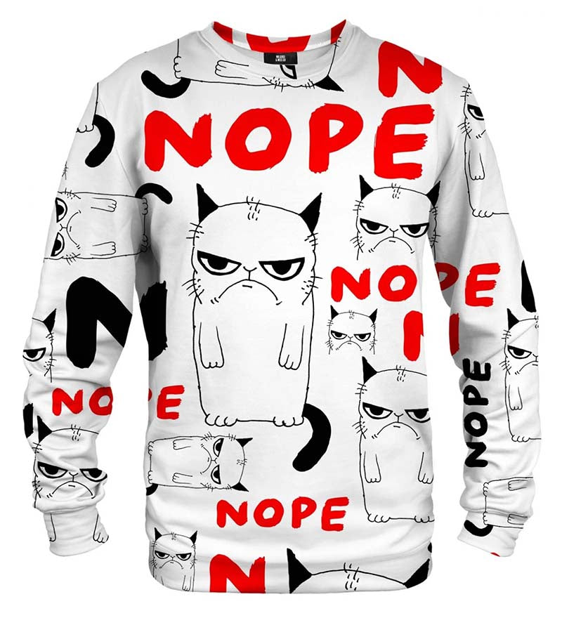 Grumpy Nope Long Sleeve