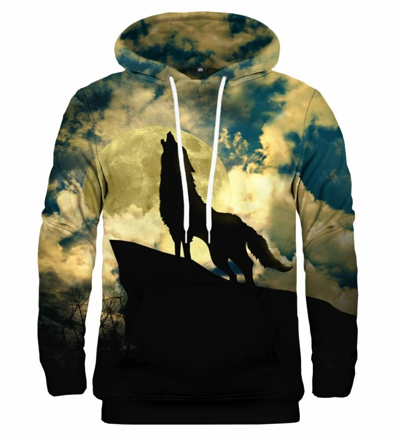 HOWLING TO THE MOON HOODIE