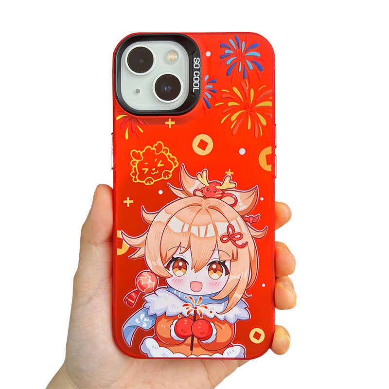 Genshin Impact Anime Phone Case