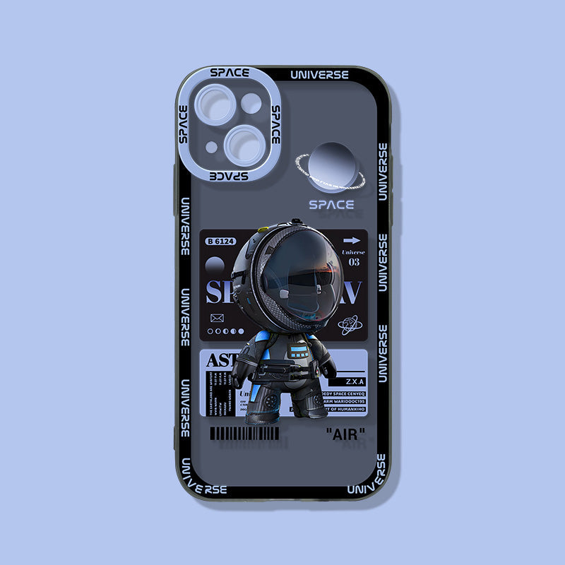 new original astronaut electroplated mobile phone case