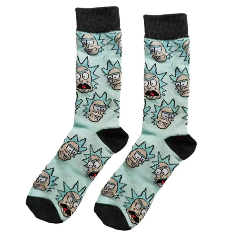 Colorful Anime Socks