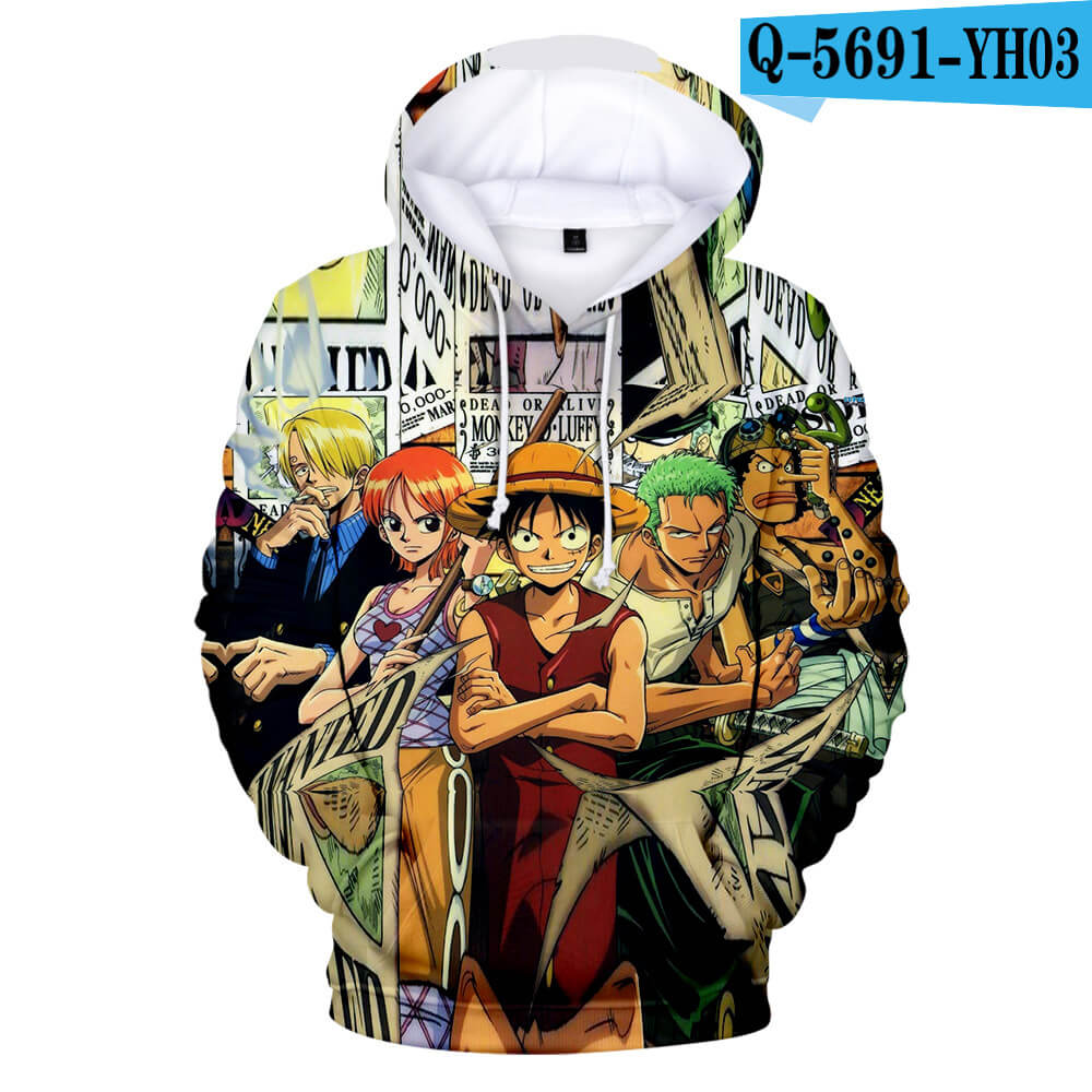 One Piece Anime Hoodie