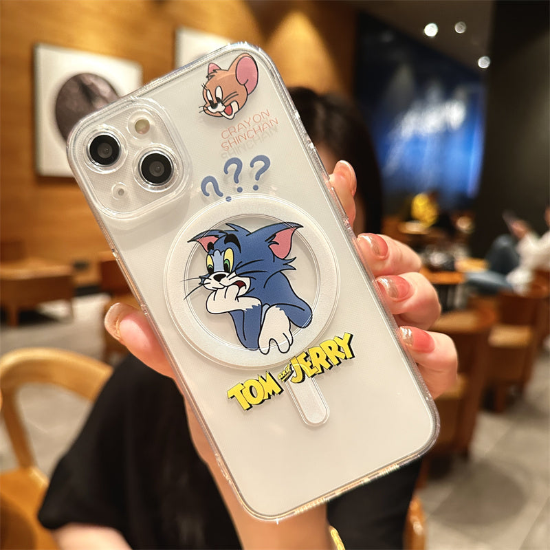 New Original Tom and Jerry MagSafe Compatible Phone Case