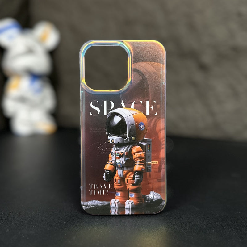 new original astronaut electroplated mobile phone case