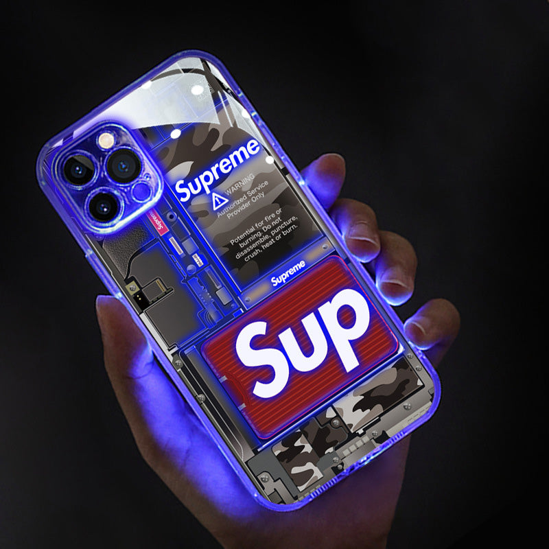New Original Full edge luminous mobile phone case