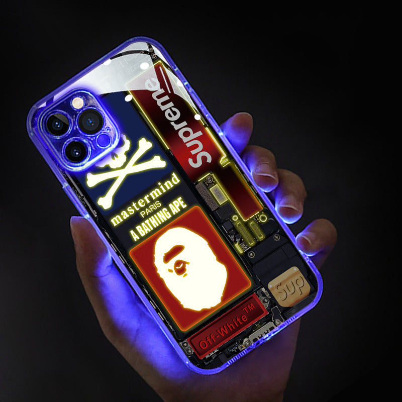 New Original Full edge luminous mobile phone case