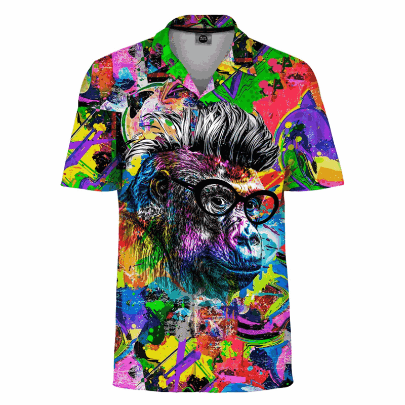 Colorful Hawaiian Shirt