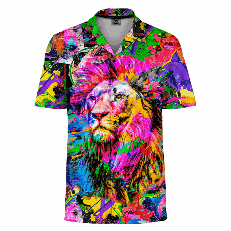 Colorful Hawaiian Shirt