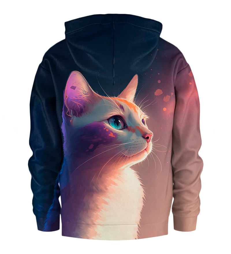 Vibrant cat Kids Hoodie