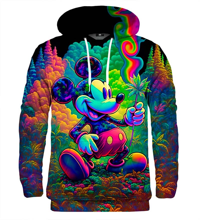 COLORFUL WEED HOODIE