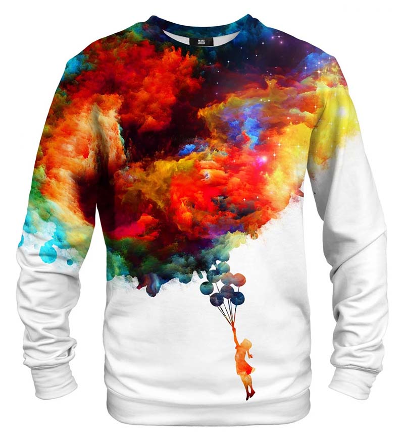 With balloons to galaxy Long Sleeve