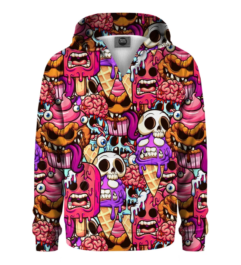 Zombie ice cream Kids Hoodie