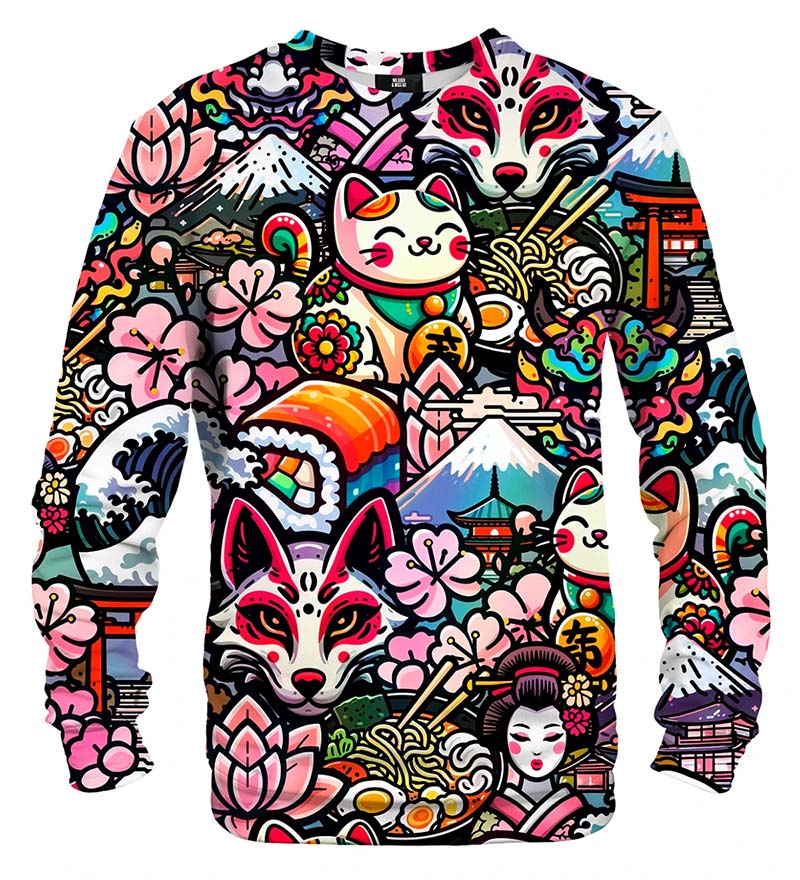 Colorful Printed Long Sleeve