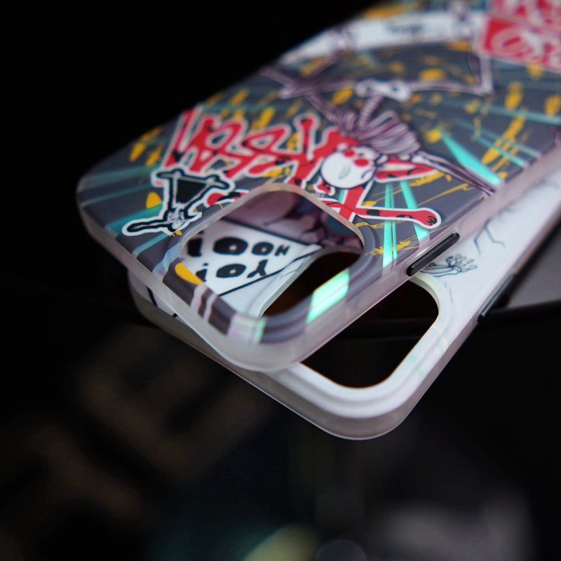 original new skeleton man phone case