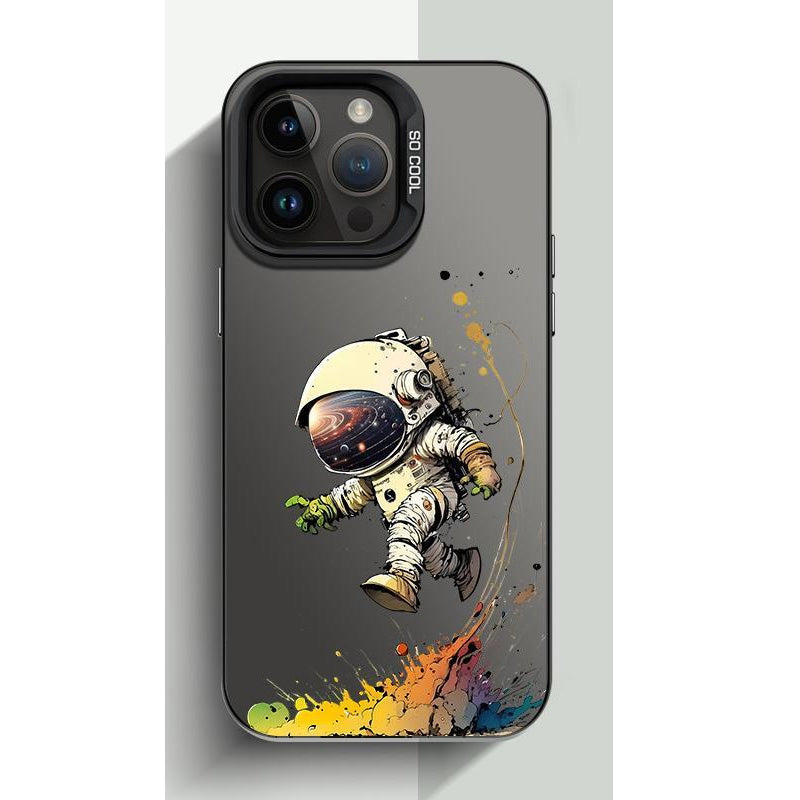 new original astronaut electroplated mobile phone case