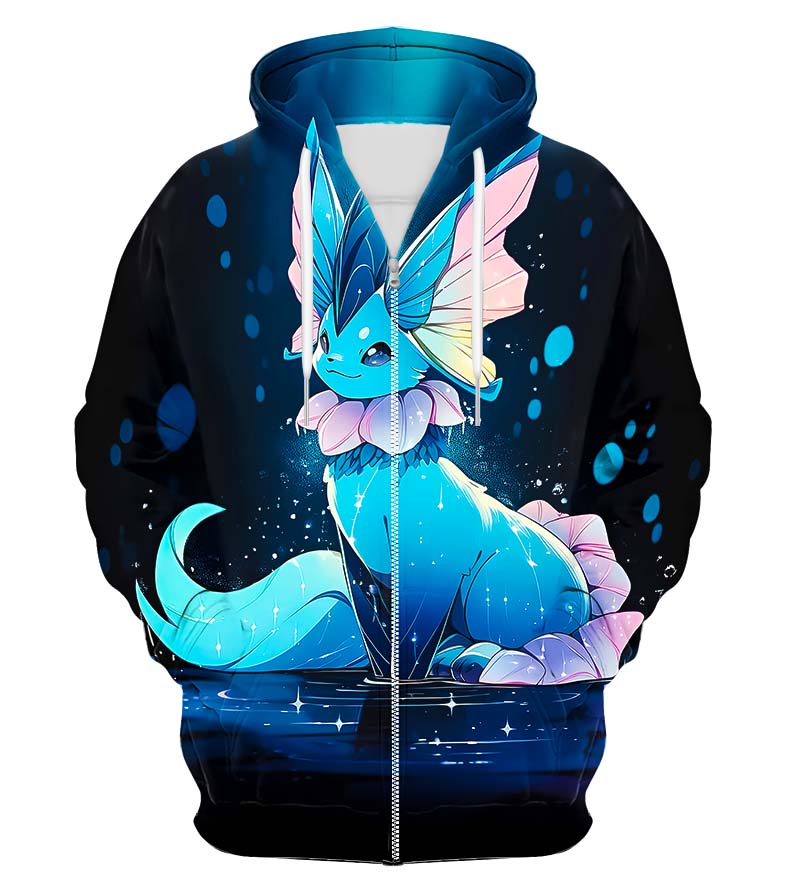 Colorful X-Ray Zip Up Hoodie