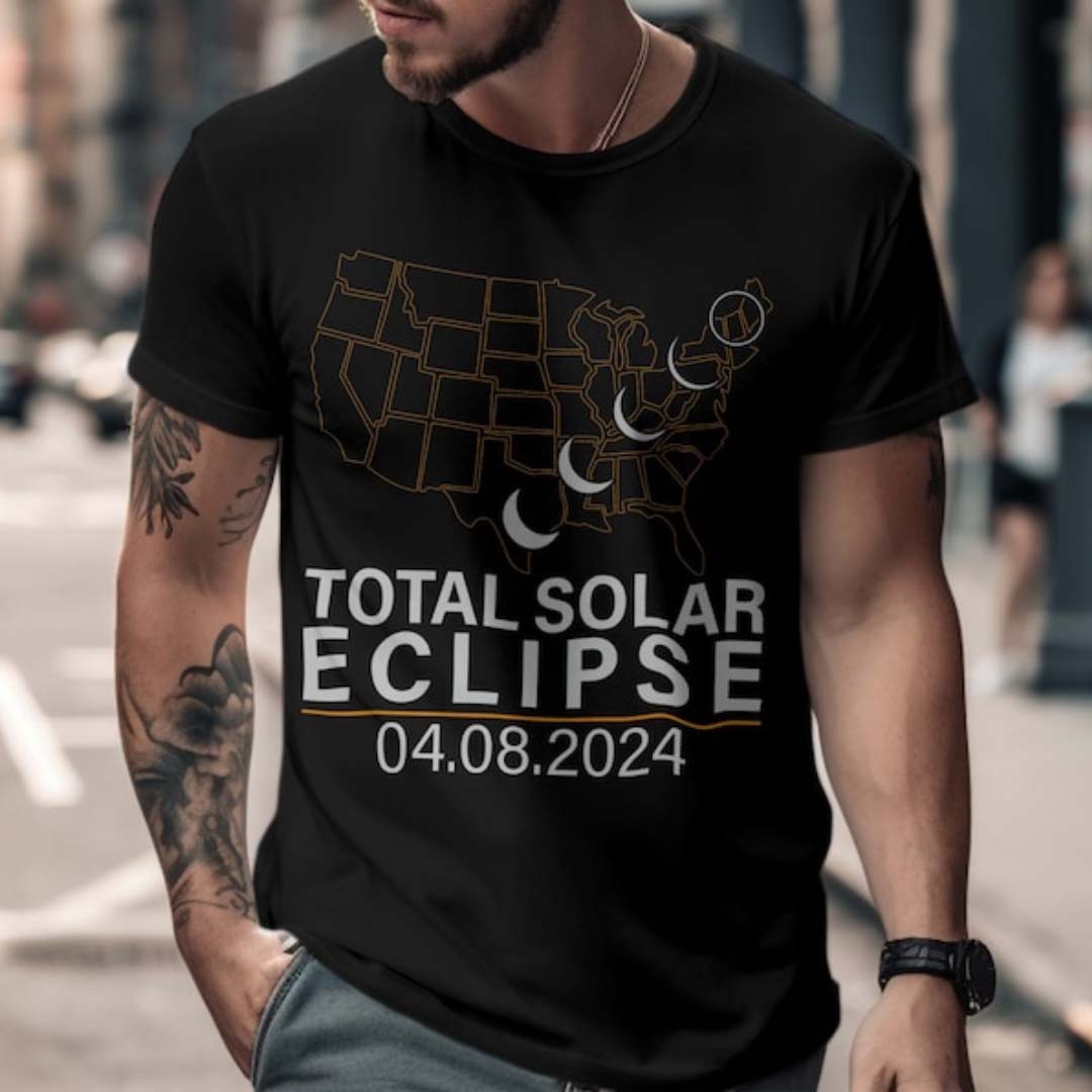 2024 Total Solar Eclipse  T-shirt