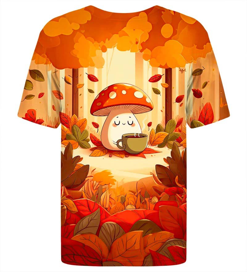 Mushroom coffee t-shirt