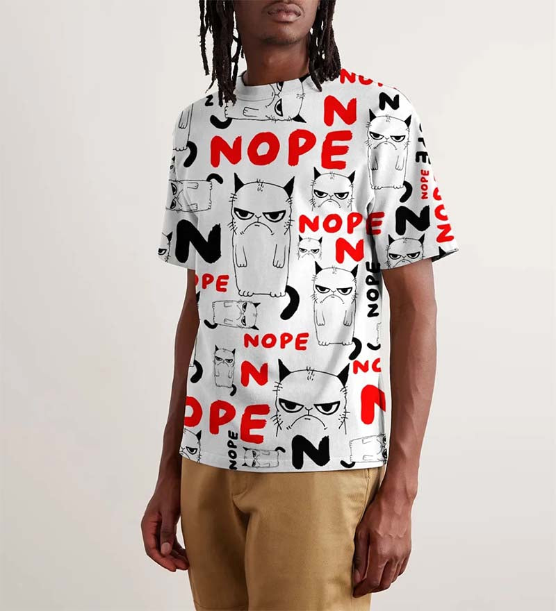 Grumpy Nope t-shirt