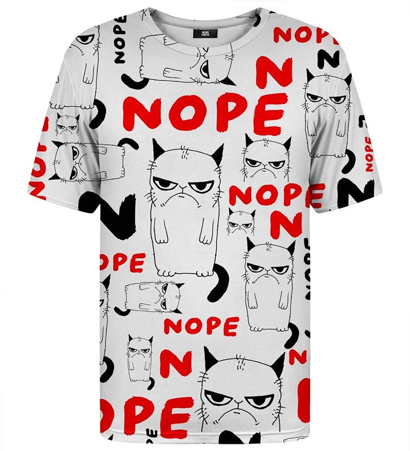 Grumpy Nope t-shirt