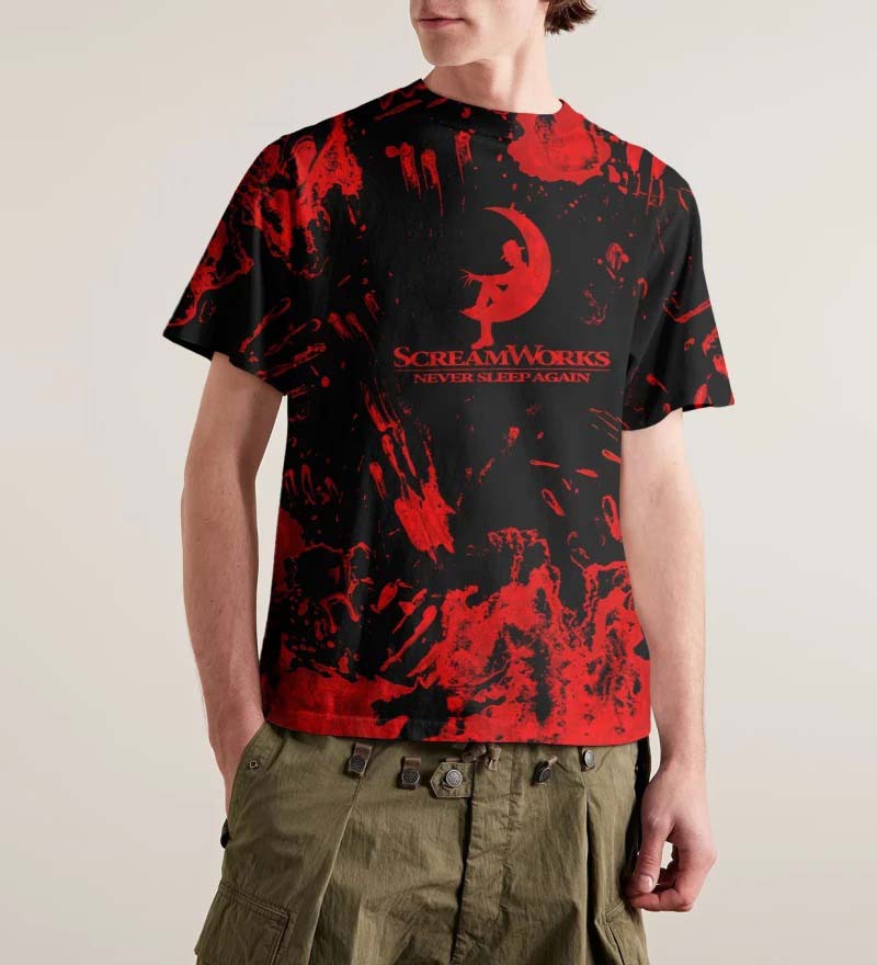 Scream Works t-shirt