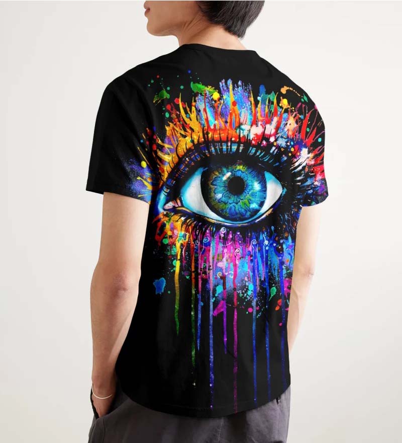 Black Fullprint t-shirt